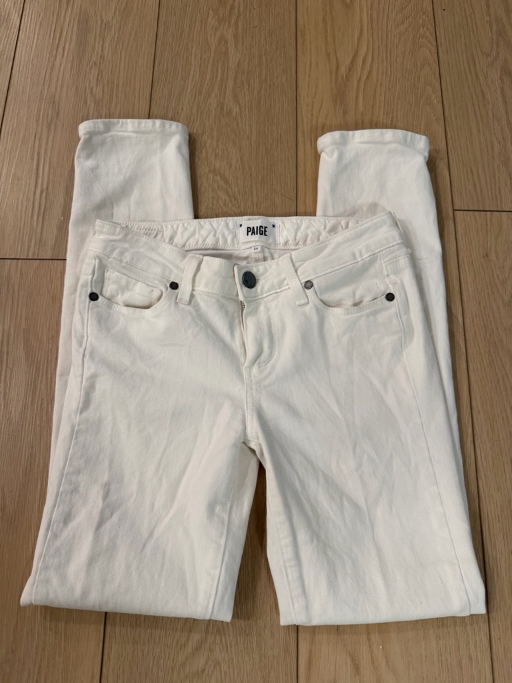 PAIGE Off-White Jeans